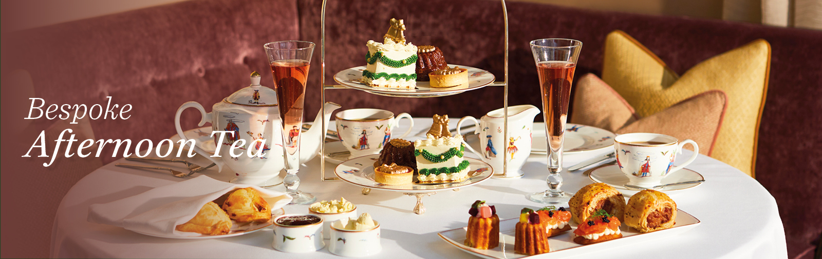 Specially-commissioned Afternoon Tea set exclusively for Theatre Royal Drury Lane