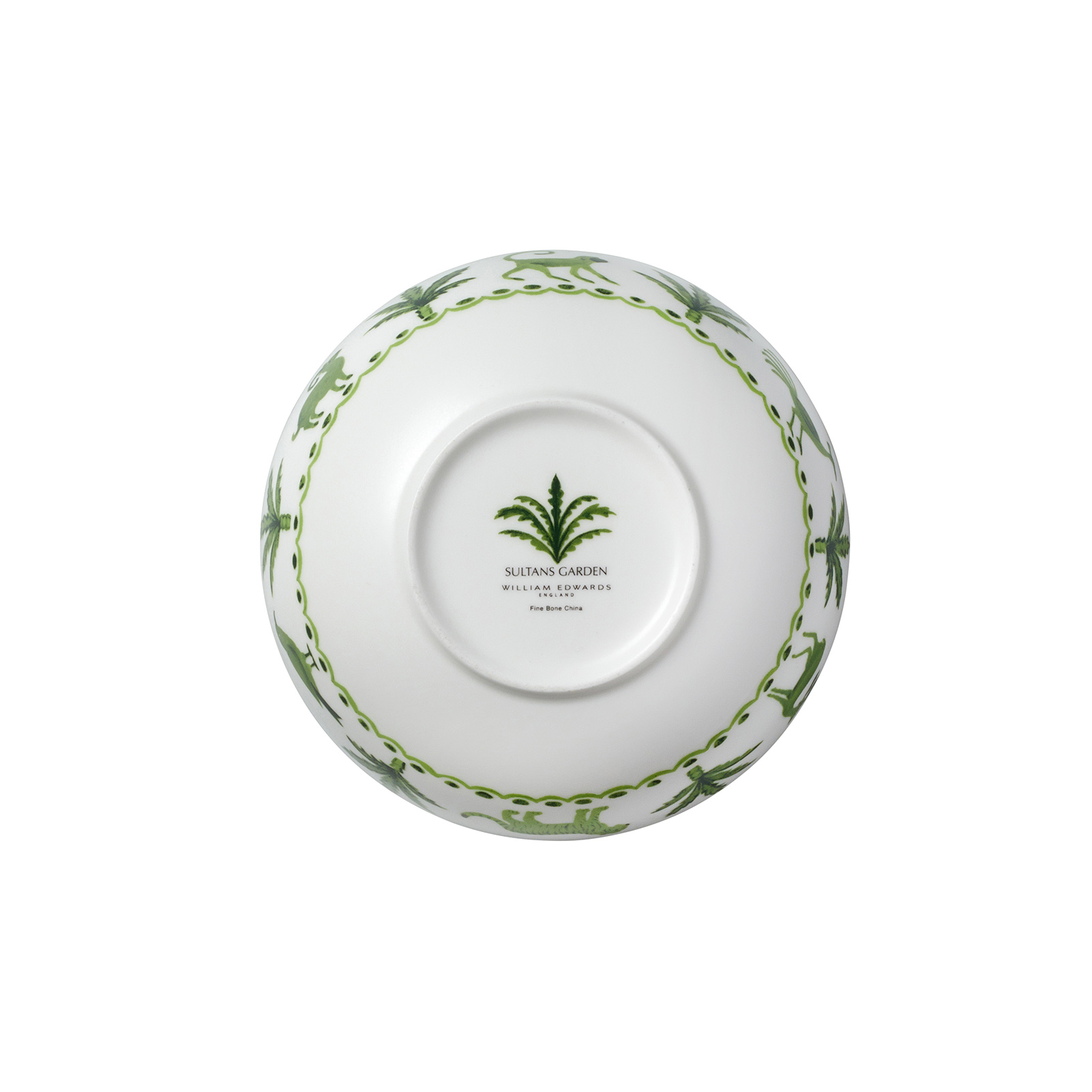 Sultan's Garden Bone China 14cm Bowl | William Edwards
