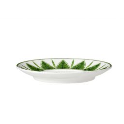 Sultan’s Garden Espresso Saucer (Bird Pattern) Side View
