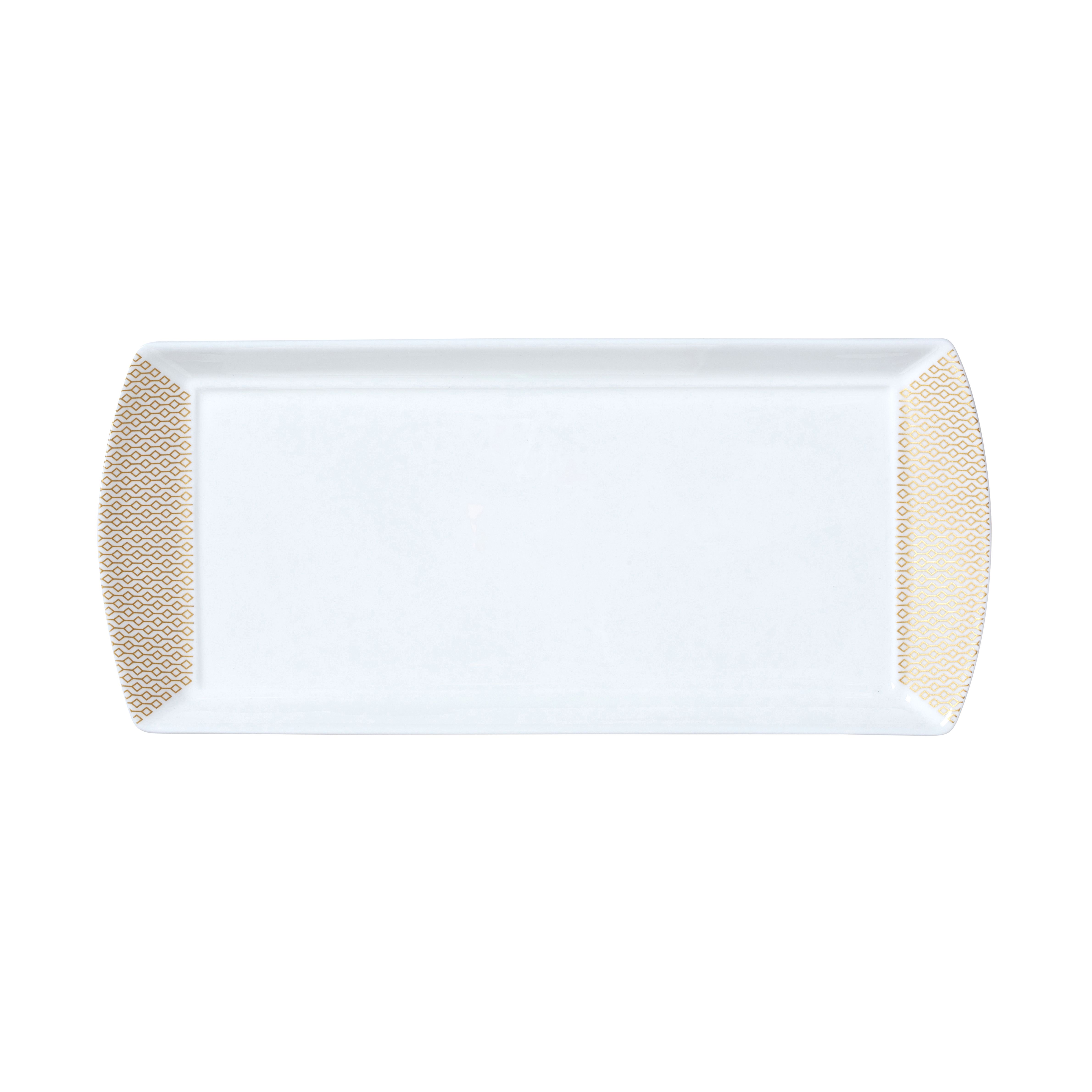 Diamond Rectangle Tray Diamond Collection William Edwards