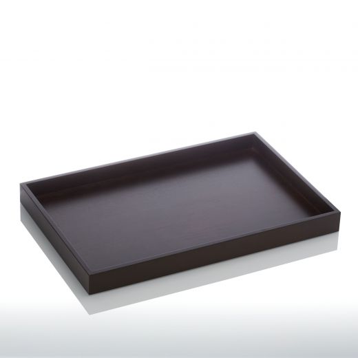 ASIAN DINING DARK CHERRY WOOD TRAY