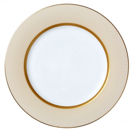 Diamond 30cm Plate Full Gold