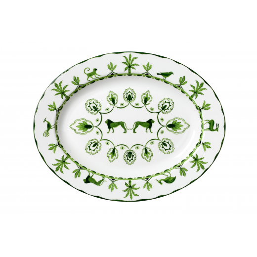 Sultan's Garden Oval Platter