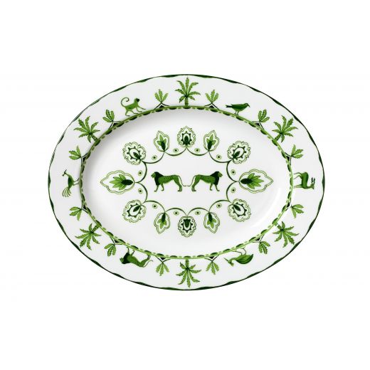 Sultan's Garden Oval Platter