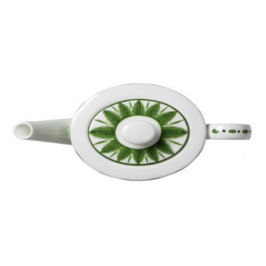 Sultan's Garden Tea Pot Top Down