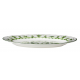 Sultan’s Garden Oval Platter Side View